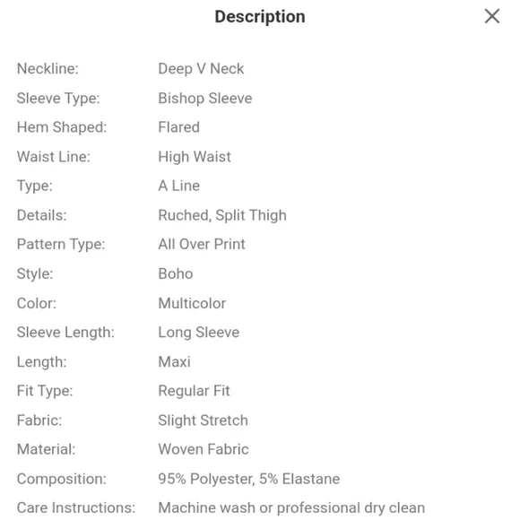 BRAND NEW NWT Black & Cream Long Sleeve Maxi Dress 3XL (18) - Picture 7 of 11